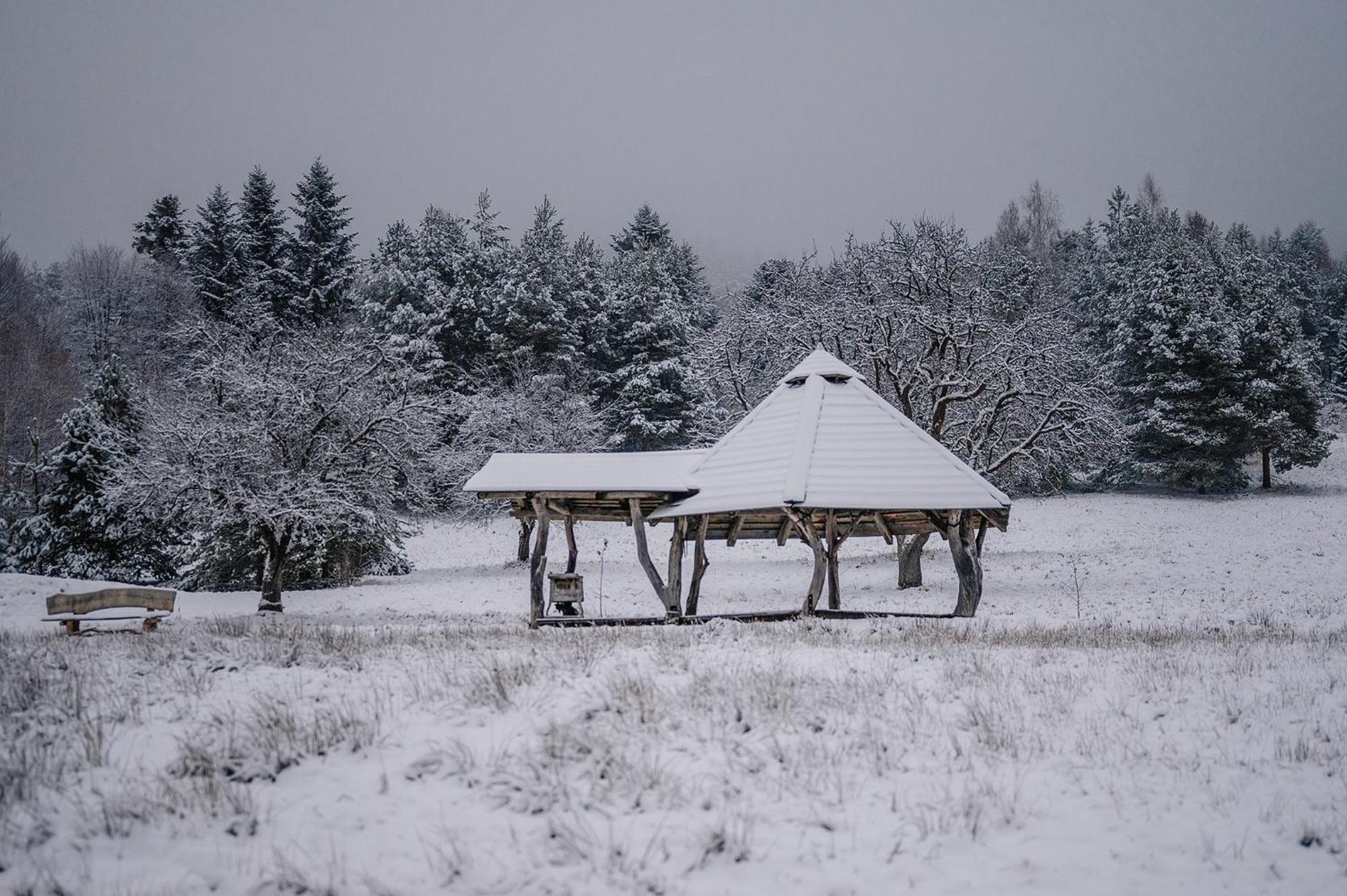Przystanek Ropienka Lesniczowka Villa ภายนอก รูปภาพ